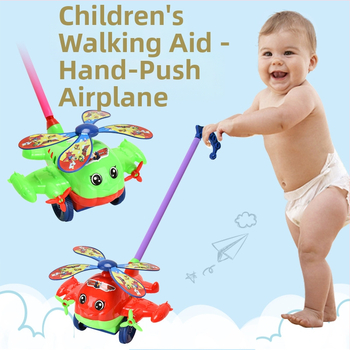 Detská ťahacia chodítko – plastová, interaktívna, rozvíja koordináciu zraku a rukou a zmysly, pre deti 4–6 rokov