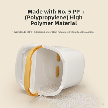 Plastová vaňa na nohy pre domáce použitie s riadením teploty, zväčšením výšky, masážou a parnými bublinkami