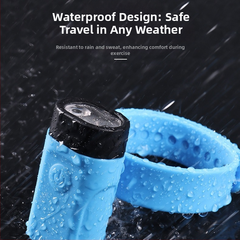 Kesen USB nabíjateľná multifunkčná lampička na prilbu bicykla — pre vonkajšie športy a nočný beh; súkromná značka k dispozícii