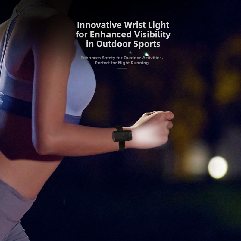 Kesen USB nabíjateľná multifunkčná lampička na prilbu bicykla — pre vonkajšie športy a nočný beh; súkromná značka k dispozícii