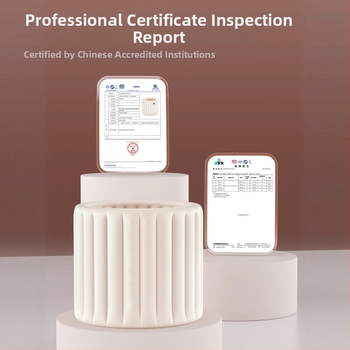 Jiami Nafukovacia celotelová vaňa pre dospelých – PVC, skladacia, pena s oblakovým efektom, domáce použitie