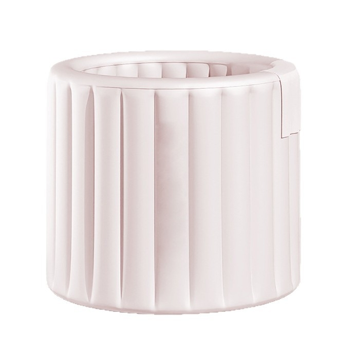 Jiami Nafukovacia celotelová vaňa pre dospelých – PVC, skladacia, pena s oblakovým efektom, domáce použitie