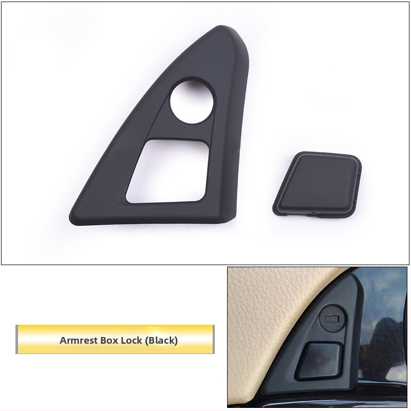 Zámok skrinky stredovej lakťovej opierky BMW 5 Series – Model F18F10, Plast, 0,011 kg