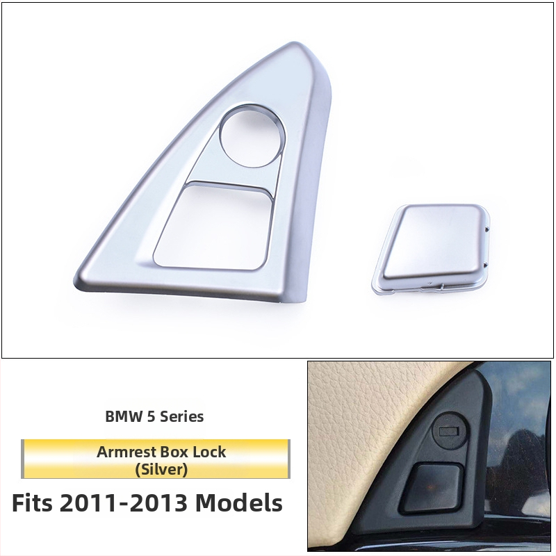 Zámok skrinky stredovej lakťovej opierky BMW 5 Series – Model F18F10, Plast, 0,011 kg