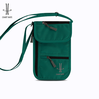 Cestovný obal na pas a dokumenty – nylon, podšívka polyester, proti krádeži, nepremokavý, skladací, CM-110