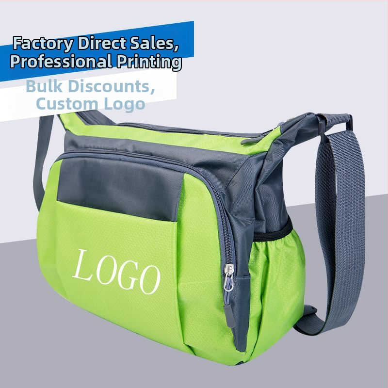 Cestovná taška cez rameno, Oxford látka, kapacita 20–35 L, nepremokavá a odolná voči opotrebeniu, logo na mieru