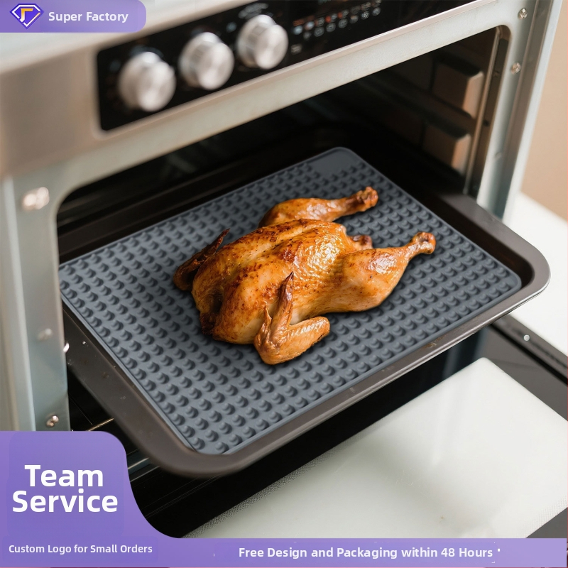 Silikónová podložka do rúry, odolná voči vysokým teplotám, odolná voči oleju, ľahko sa čistí