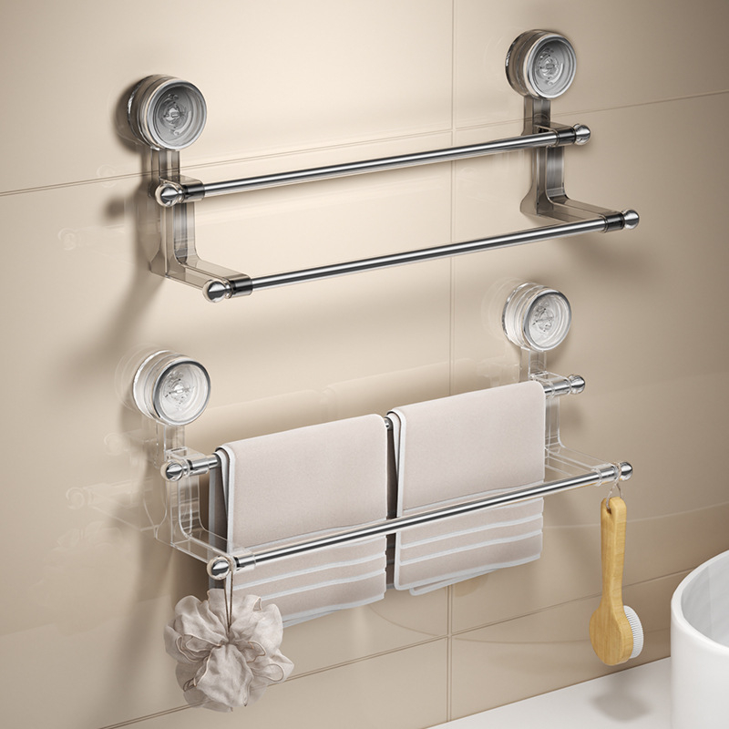 Stenový držiak na uteráky s vákuovým uchytením • Materiál: plast • Značka: Yimeijia • Balenie: 30 ks • Prispôsobenie: Áno