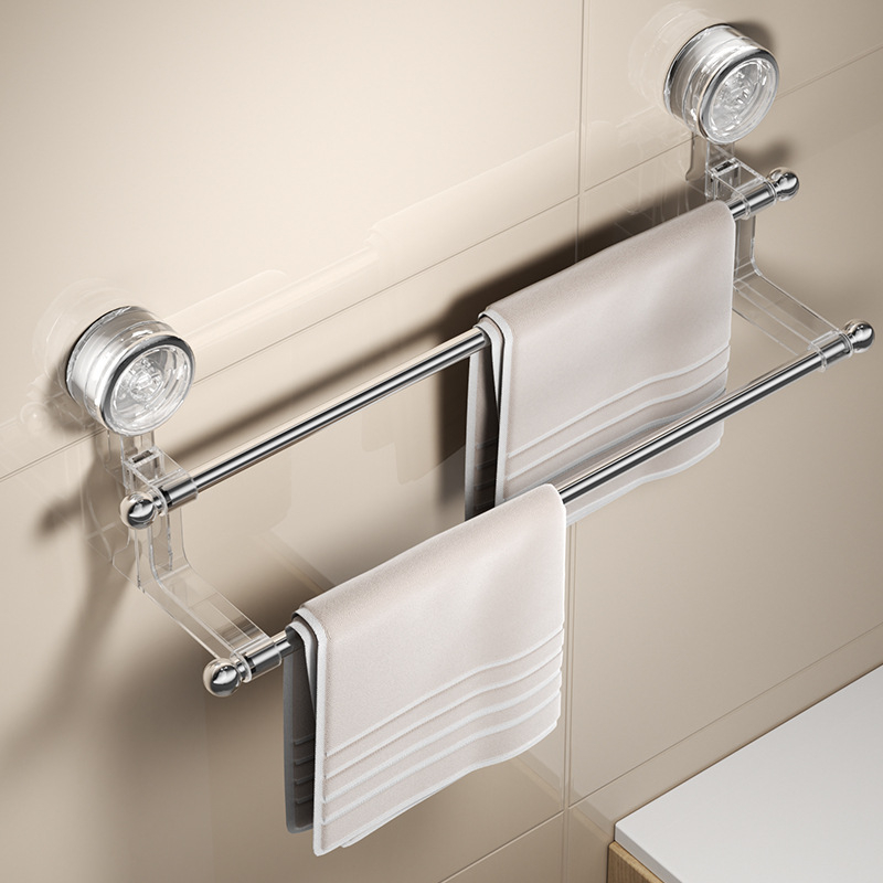 Stenový držiak na uteráky s vákuovým uchytením • Materiál: plast • Značka: Yimeijia • Balenie: 30 ks • Prispôsobenie: Áno