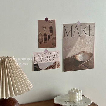 Retro Insta stil zidne naljepnice za spavaću sobu – kartice i plakati (5 komada ili više)