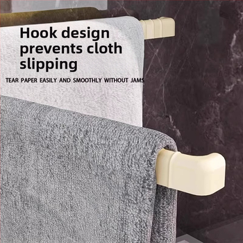 Držiak na kuchynské handričky a uteráky so sacou na stene, viacposchodový, otáčavý, z plastu, značka Telford, balenie 160 kusov