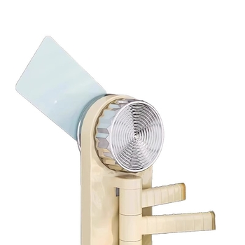 Držiak na kuchynské handričky a uteráky so sacou na stene, viacposchodový, otáčavý, z plastu, značka Telford, balenie 160 kusov