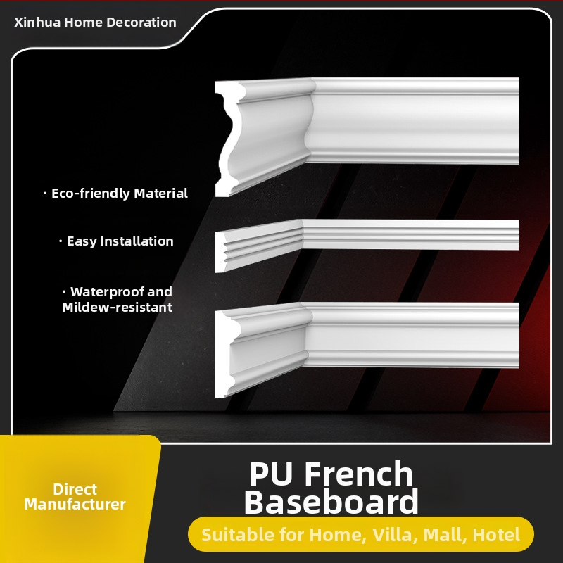 PU ozdobný pás na stenu pre televízne pozadie, plochý štýl, značka Xinhuangjia, model Iné