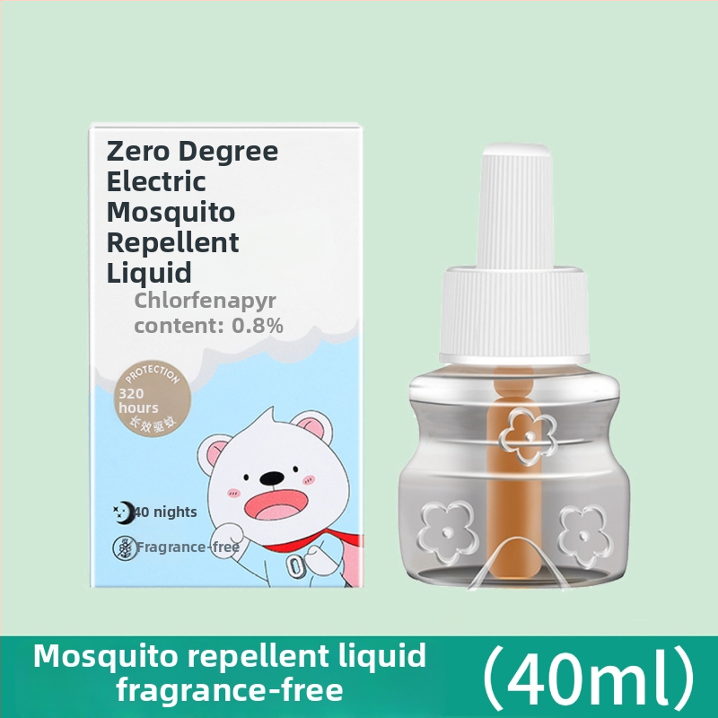 Tekutý repelent proti komárom 40 ml, bez vône, značka Zero Degree, 120 fľaš v krabici, WP20140122