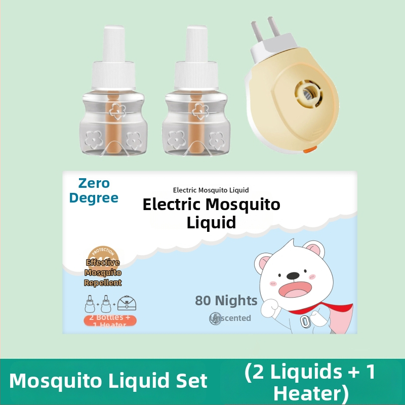 Tekutý repelent proti komárom 40 ml, bez vône, značka Zero Degree, 120 fľaš v krabici, WP20140122