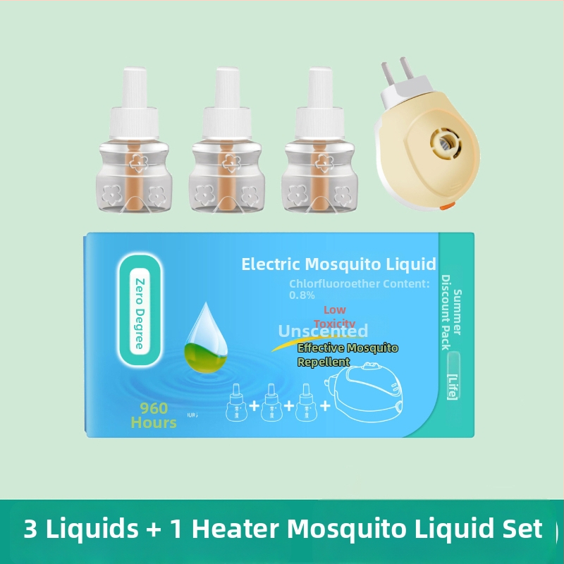 Tekutý repelent proti komárom 40 ml, bez vône, značka Zero Degree, 120 fľaš v krabici, WP20140122