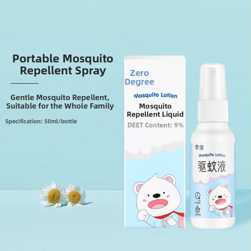 Tekutý repelent proti komárom 40 ml, bez vône, značka Zero Degree, 120 fľaš v krabici, WP20140122