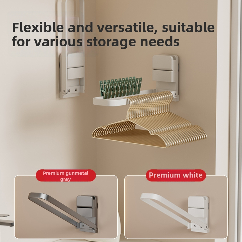 Kokkupandav käterätiku hoidik imukuppidega, seinale kinnitatav, terasest