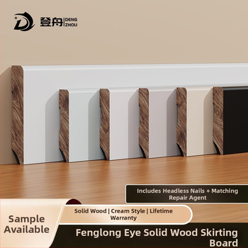 Masívna drevená podlaha a soklový rám – Longan drevo, francúzsky štýl maľovaný povrch, model YDMY-H-FLY, Bevich