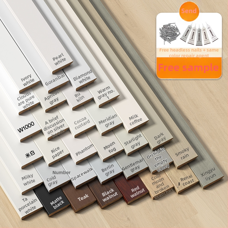 Masívna drevená podlaha a soklový rám – Longan drevo, francúzsky štýl maľovaný povrch, model YDMY-H-FLY, Bevich