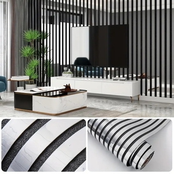 PVC 3D nálepka na stenu – vodotesná, odolná voči vlhkosti, samolepiaca; 1 kus; americký minimalistický štýl