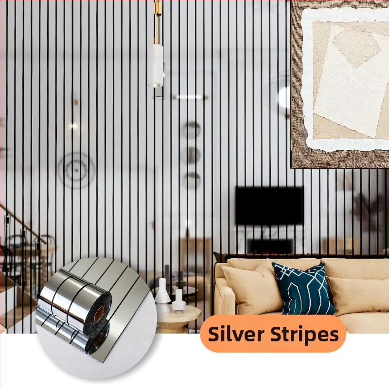 PVC 3D nálepka na stenu – vodotesná, odolná voči vlhkosti, samolepiaca; 1 kus; americký minimalistický štýl