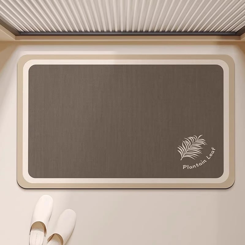 Kúpeľňová rohož s nepravidelným tvarom, protišmyková a savá, ručné pranie, do kúpeľne a kuchyne