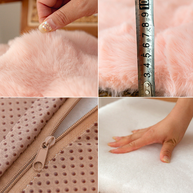 Podsedák na kancelársku stoličku — plyšový materiál, výplň z polyesterových vlákien, Bei Zhan, moderný jednoduchý štýl