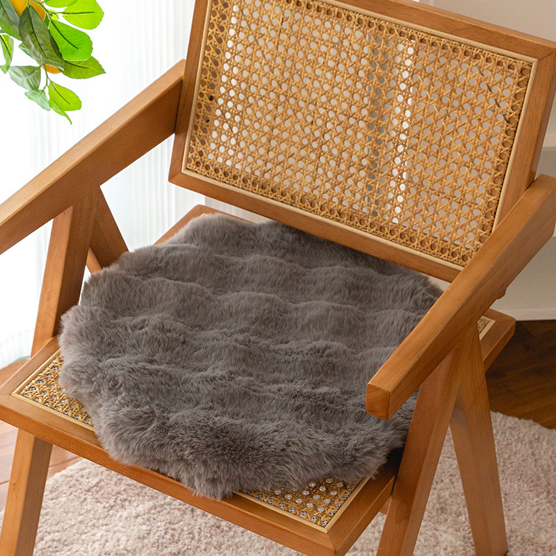 Podsedák na kancelársku stoličku — plyšový materiál, výplň z polyesterových vlákien, Bei Zhan, moderný jednoduchý štýl