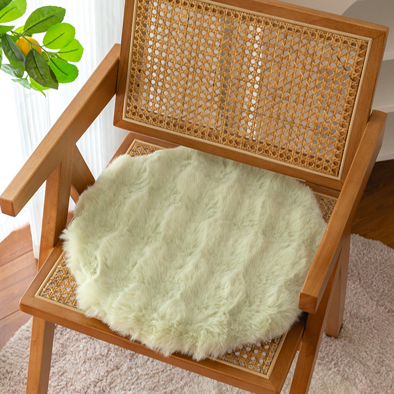 Podsedák na kancelársku stoličku — plyšový materiál, výplň z polyesterových vlákien, Bei Zhan, moderný jednoduchý štýl