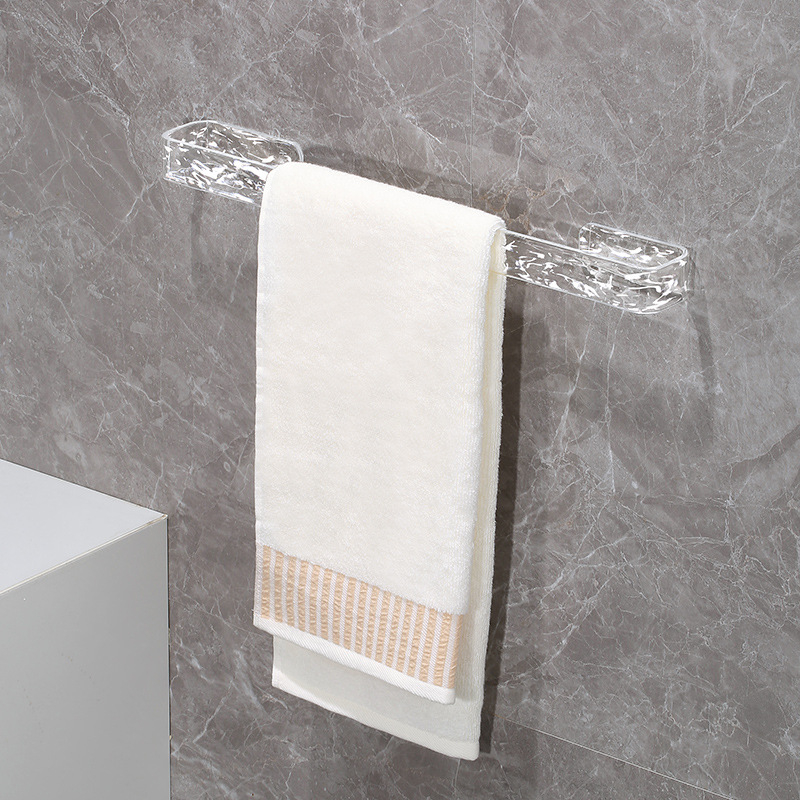 Zexi AS Nástenný stojan na papuče a uteráky do kúpeľne s odvodom - bez vŕtania, prispôsobiteľné spracovanie, súkromná známka k dispozícii