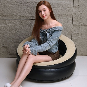 Nafukovacie kreslo pre vonkajšie kempovanie a domáce použitie — Materiál PVC, jednoduchý moderný štýl, Prenosné