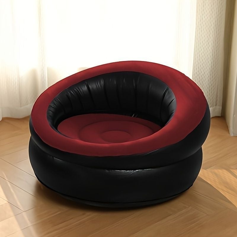 Nafukovacie kreslo pre vonkajšie kempovanie a domáce použitie — Materiál PVC, jednoduchý moderný štýl, Prenosné