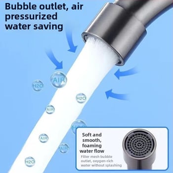 Kuchynský kohút Seamans, model XMS-3811H, nerezová oceľ, 1,6 MPa, keramický ventil