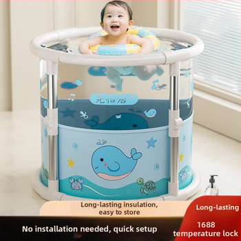 Detská zložená vaňa na kúpanie – Oxford látka, skladací dizajn, určená na kúpanie, Značka Yaoyiju