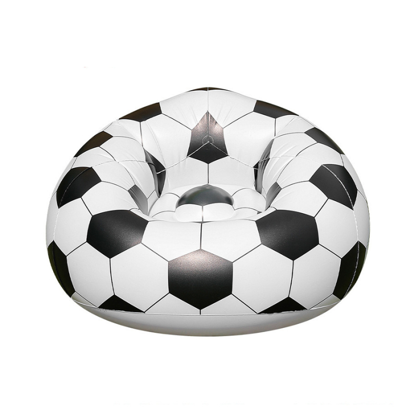 Надуваем диван във форма на футбол/баскетбол за вътрешна и външна употреба, PVC повърхност, SF370, максимално натоварване 100 кг