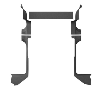 Ochranná platňa prahov dverí pre Tesla Model Y, špecifická pre model, YS-01, TPE materiál, možnosť prispôsobenia