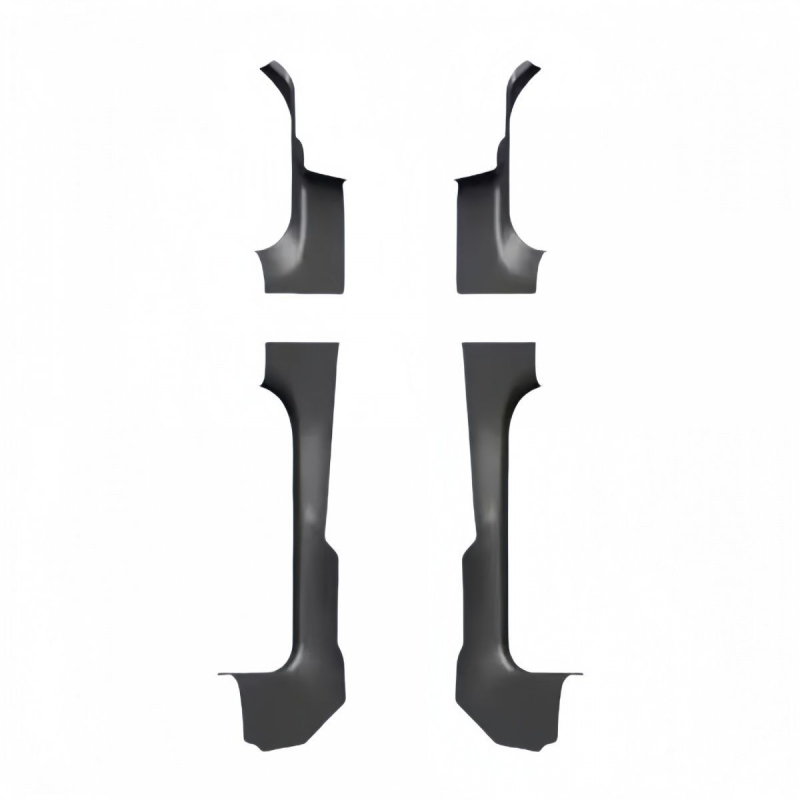 Ochranná platňa prahov dverí pre Tesla Model Y, špecifická pre model, YS-01, TPE materiál, možnosť prispôsobenia