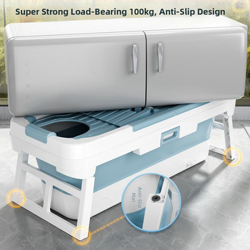 Elektricky vyhrievaná skladacia vaňa pre dospelých – parná vaňa na celé telo, domáce použitie