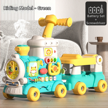 Viacúčelové chodítko-hračka pre bábätká — plastová konštrukcia, unisex, vek 0–3 rokov