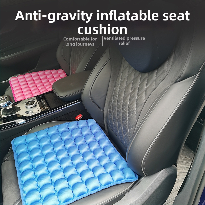Nafukovací sedací vankúš proti dekubitom, 3D dizajn pre kanceláriu, štýl kórejský, výplň z kúskov peny, materiál: polyester, prispôsobiteľný, vhodný pre pohovky, obývaciu izbu a aj do auta