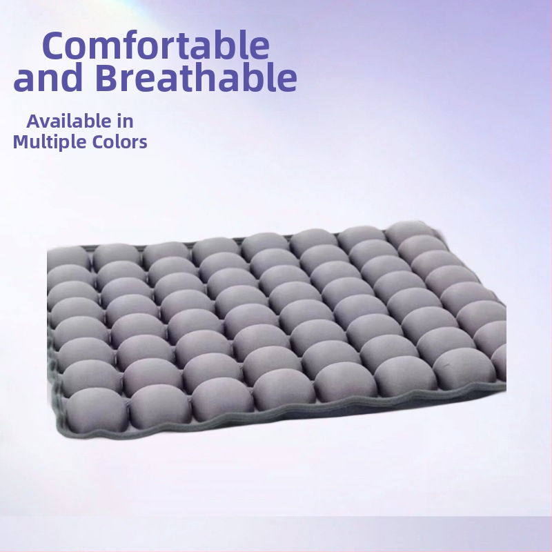 Nafukovací sedací vankúš proti dekubitom, 3D dizajn pre kanceláriu, štýl kórejský, výplň z kúskov peny, materiál: polyester, prispôsobiteľný, vhodný pre pohovky, obývaciu izbu a aj do auta