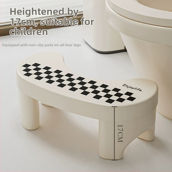 Plastová stolička na toaletu od značky Friendly, nepohyblivá, na domáce použitie, vyrobené v Taizhou