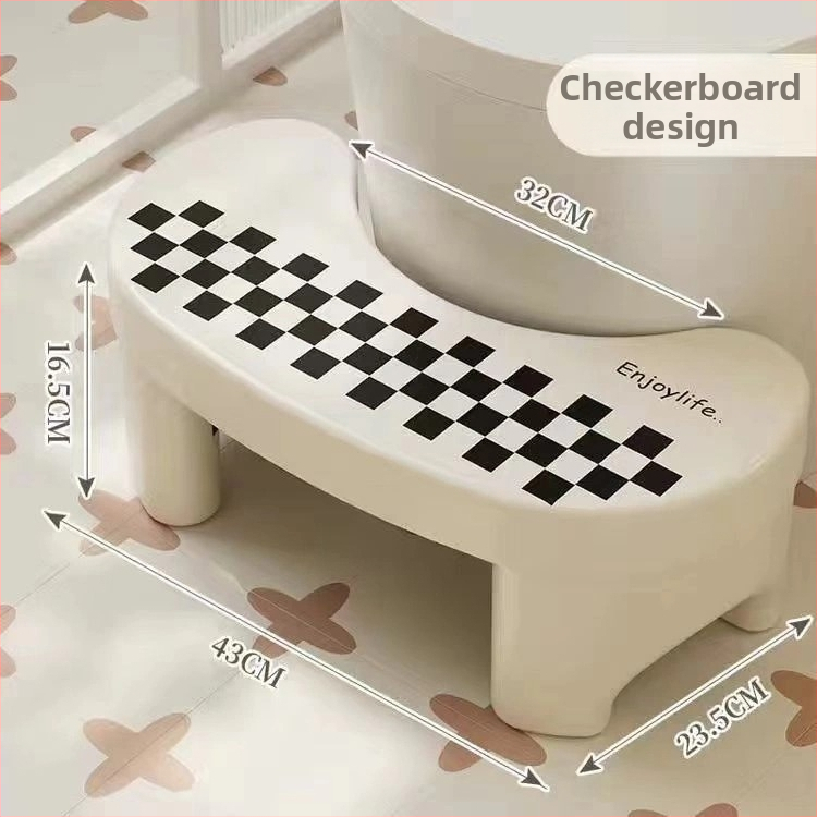 Plastová stolička na toaletu od značky Friendly, nepohyblivá, na domáce použitie, vyrobené v Taizhou