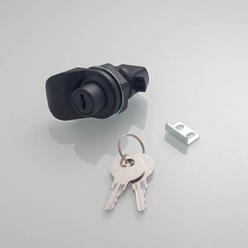 Hengzhu MS750 Zámok na dvere elektro-skriňe – plastový tlačítkový zámok, Ball lock, PA6