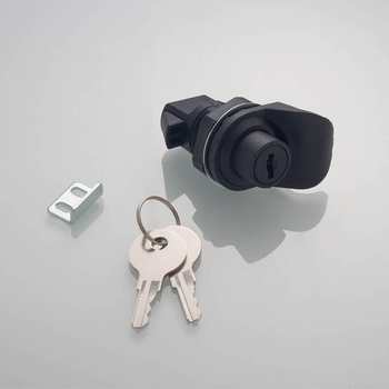 Hengzhu MS750 Zámok na dvere elektro-skriňe – plastový tlačítkový zámok, Ball lock, PA6