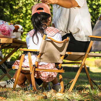 Detská vonkajšia skladacia stolička z hliníkovej zliatiny, značka Enjoy, skladacia, prenosná, detský štýl