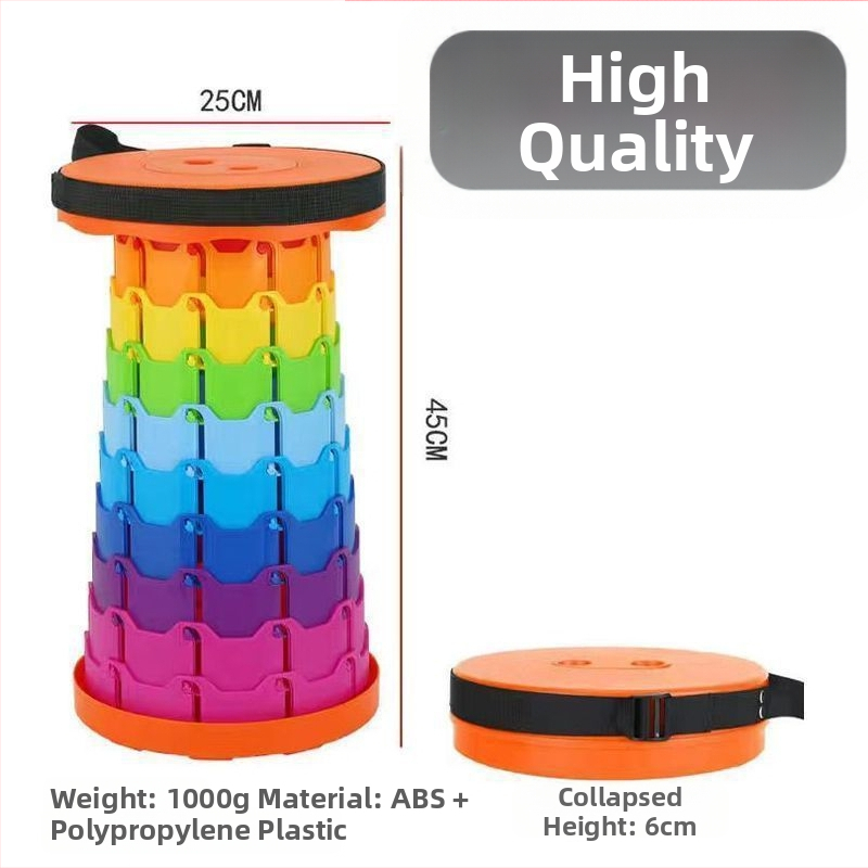 Vonku skladacia plastová stolička – prenosná skladacia stolička do domu alebo na balkón; materiál: plast; skladacie: áno; kategória: skladacie stoličky