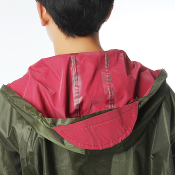 Dospelý dážďový pončó z Oxford materiálu, hrubý štýl, s PVC vodotesnou vrstvou, turistické oblečenie do dažďa