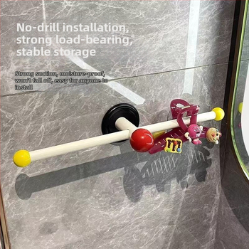 Nástený držač doplnkov vlasov - kov a PP, značka Yijuju, model xxx4564879, medzinárodný vývoz exkluzívny zdroj